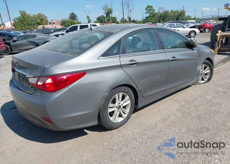 2014 Hyundai Sonata Gls from USA, damaged, VIN 5NPEB4AC1EH848883